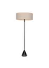 ValueLights Mitch Black Triangle Base Floor Lamp with Squat Shade - One Size Image 4