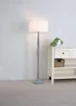 ValueLights Victoria Grey Wood Candle Stick Floor Lamp - One Size Image 3