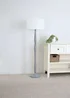 ValueLights Victoria Grey Wood Candle Stick Floor Lamp - One Size Image 2
