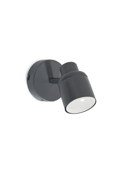 ValueLights Benton Single Spotlight Matt Grey - One Size Image 3