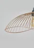 ValueLights Covelas Copper Wavy Wire Pendant Shade - One Size Image 2