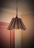 ValueLights Lauren Grey Pleated Tapered Shade - One Size Image 2