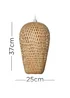 ValueLights Malay Natural Bamboo Pendant Shade - One Size Image 5