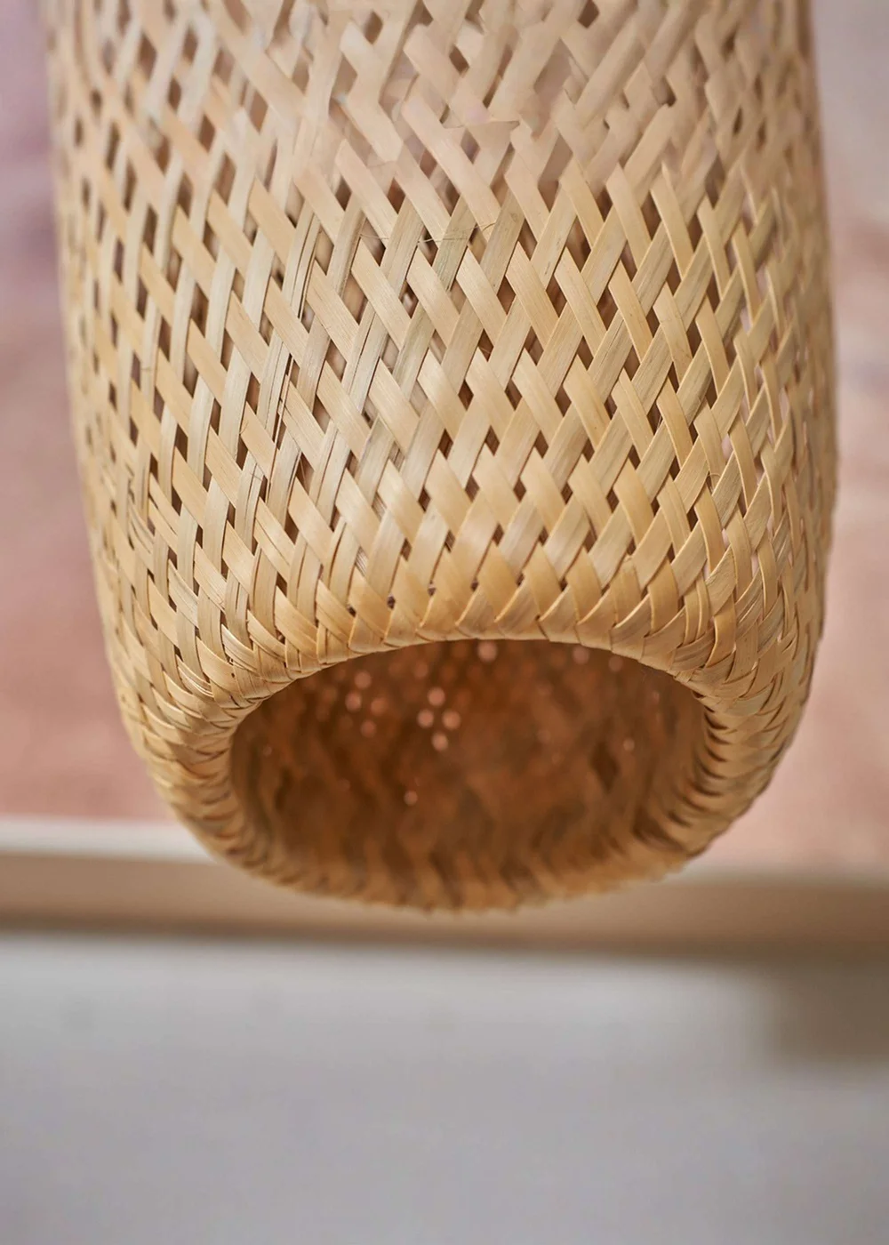 ValueLights Malay Natural Bamboo Pendant Shade - One Size Image 3