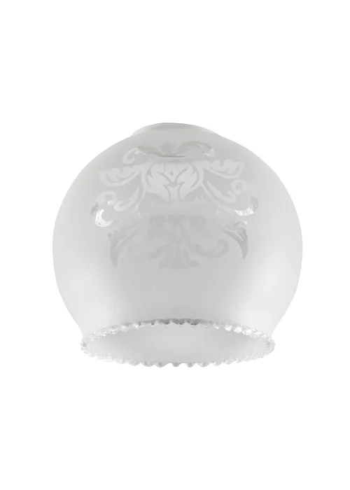 ValueLights Set Of 3 Bola Acid Etched Glass Shades - One Size Image 1