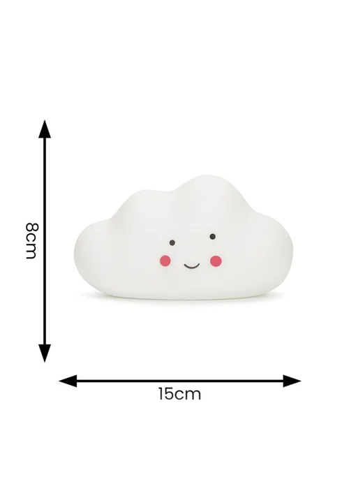 ValueLights Plastic Cloud LED Light with Remote Control - One Size Image 5