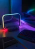 ValueLights White 3-in-1 Wireless Charging Pad with Colour Changing Light - One Size Image 1