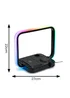 ValueLights Black 3-in-1 Wireless Charging Pad with Colour Changing Light - One Size Image 5