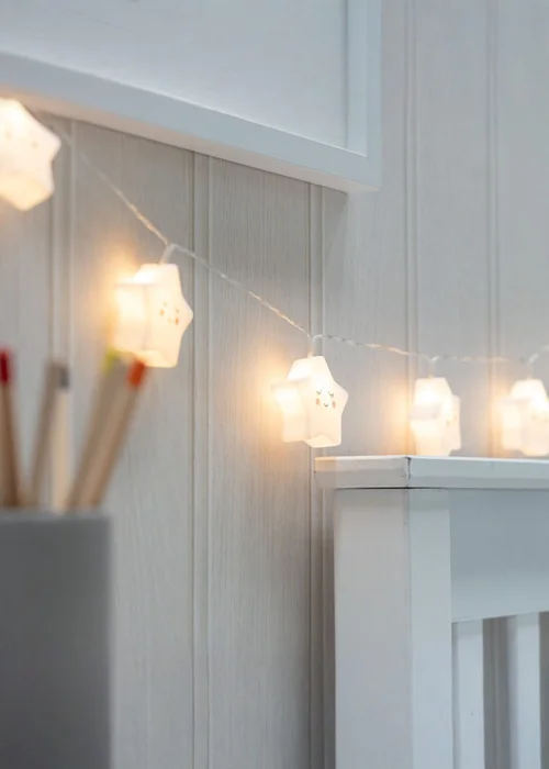 ValueLights Star Battery Operated String Lights - One Size Image 4