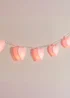 ValueLights Paper Hearts Battery Operated String Lights - One Size Image 3