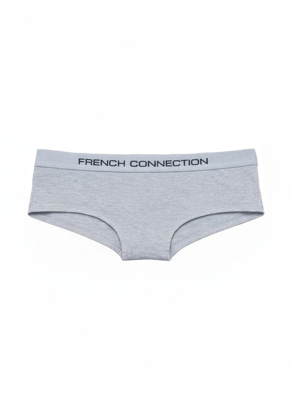 French Connection Grey 7 Pack Cotton Ladies Hipster Full Briefs - XL Image 1