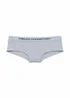 French Connection Grey 7 Pack Cotton Ladies Hipster Full Briefs - XL Image 1