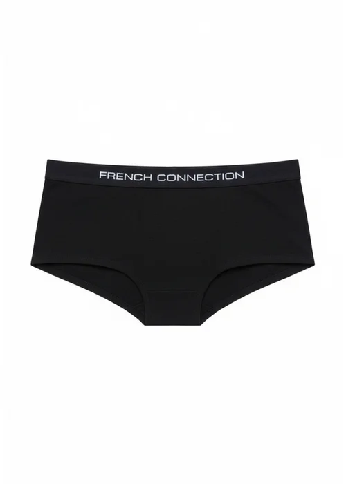 French Connection Grey 7 Pack Cotton Ladies Hipster Full Briefs - XL Image 3