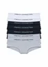 French Connection Grey 7 Pack Cotton Ladies Hipster Full Briefs - XL Image 2