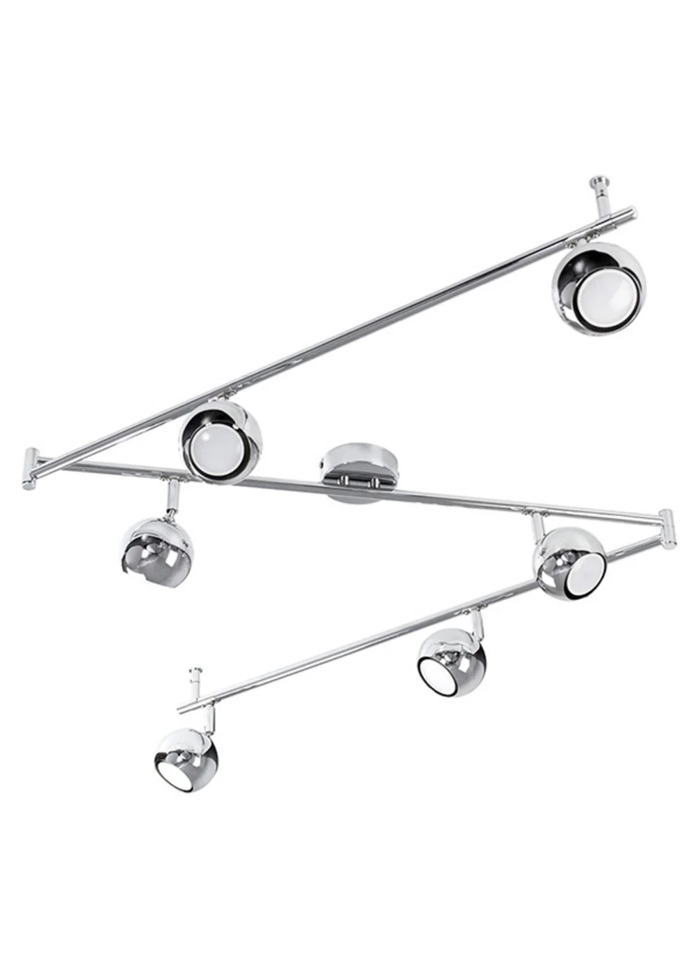 ValueLights Retro 6 Way Flexi Spotlight - One Size Image 3