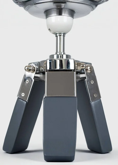 ValueLights Clipper Grey Tripod Table Lamp Base Only - One Size Image 2
