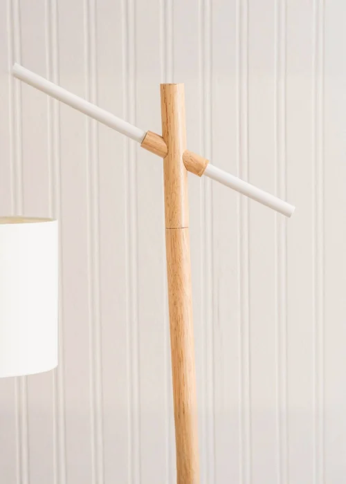 ValueLights Adrianna Wooden Arch Table Lamp - One Size Image 2