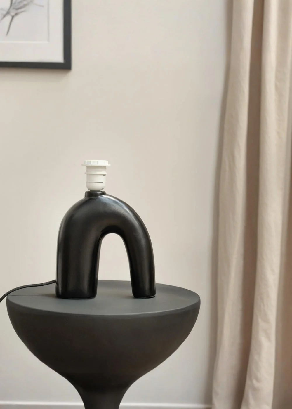 ValueLights Lia Abstract Arch Table Lamp Base Only - One Size Image 1