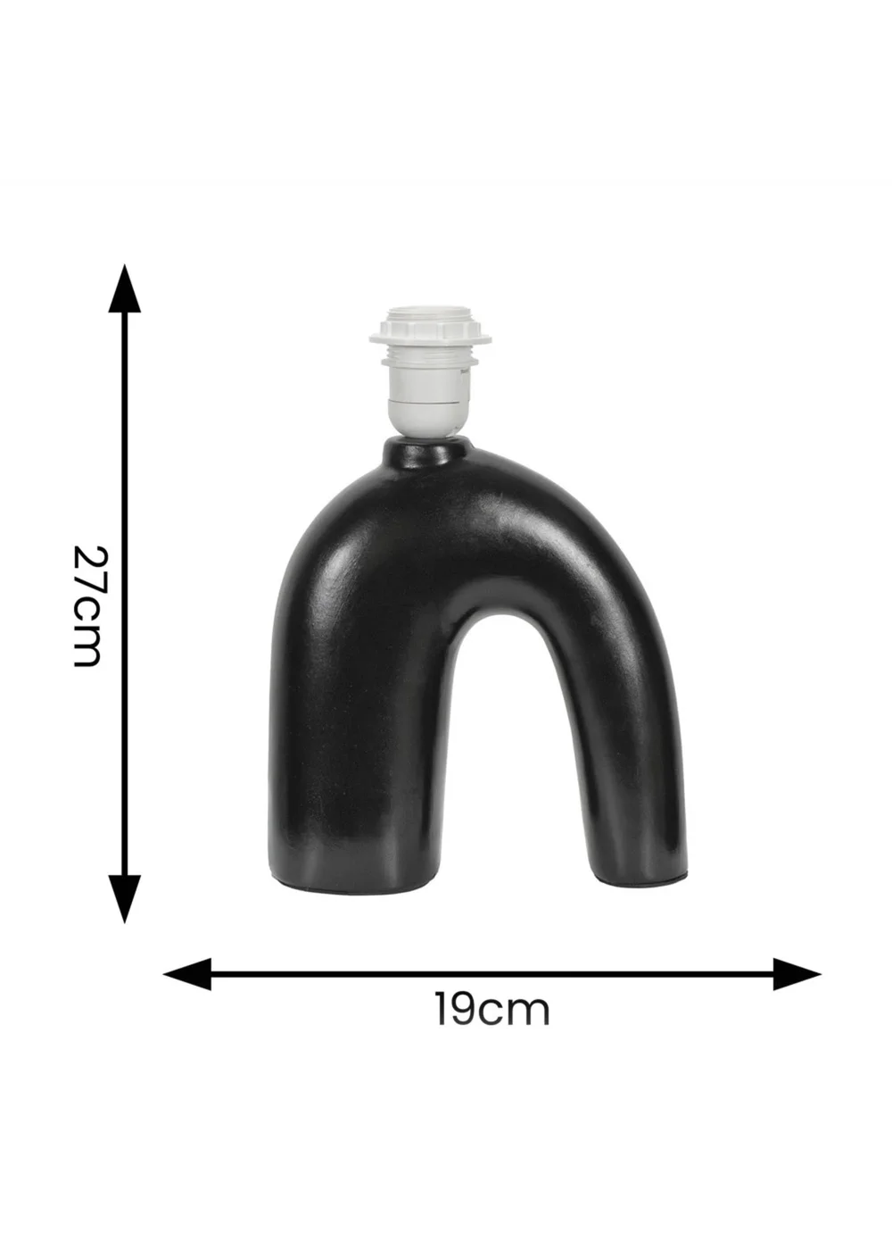 ValueLights Lia Abstract Arch Table Lamp Base Only - One Size Image 4