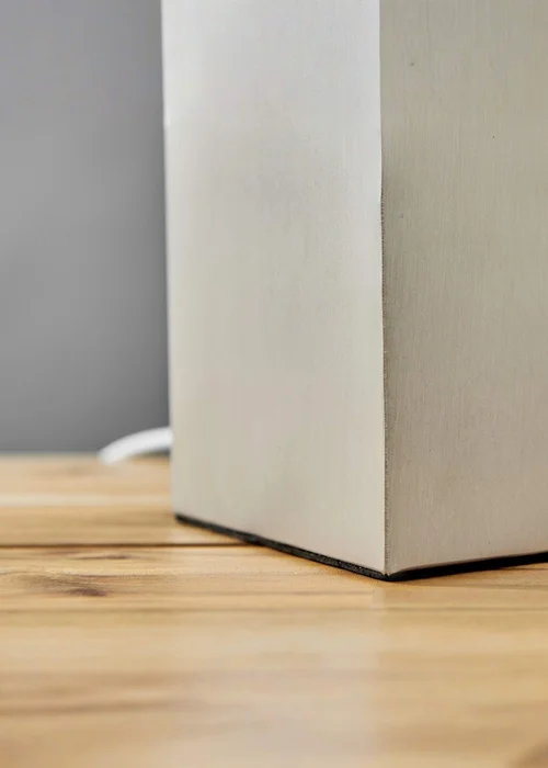 ValueLights Cubbie Brushed Chrome Touch Table Lamp - One Size Image 2