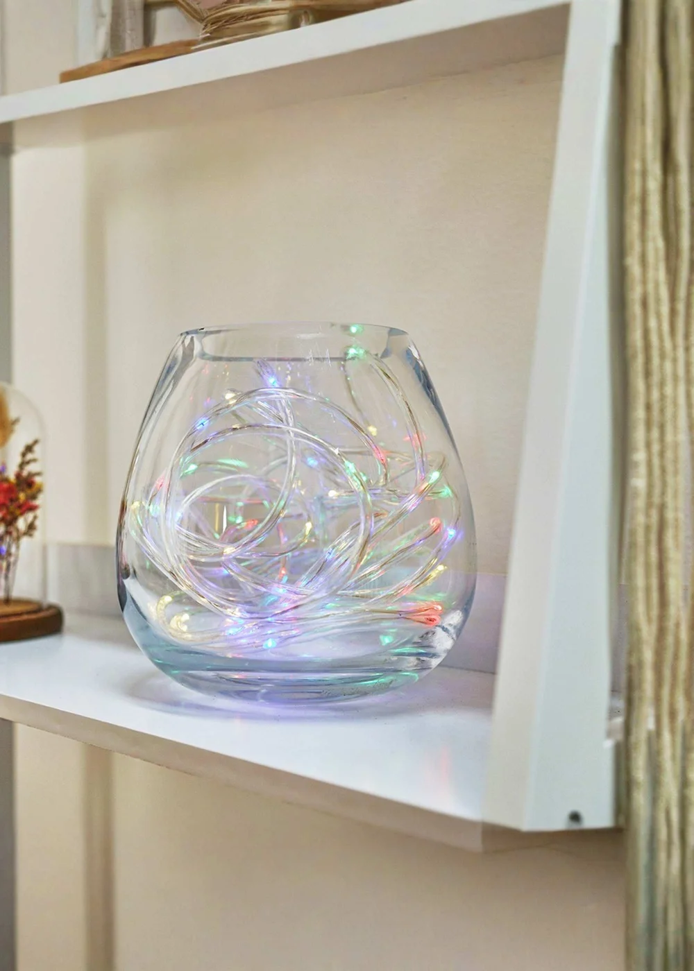 ValueLights LED 10M Multi-Coloured Battery Operated Outdoor Remote Controlled Chain Lights - One Size Image 1