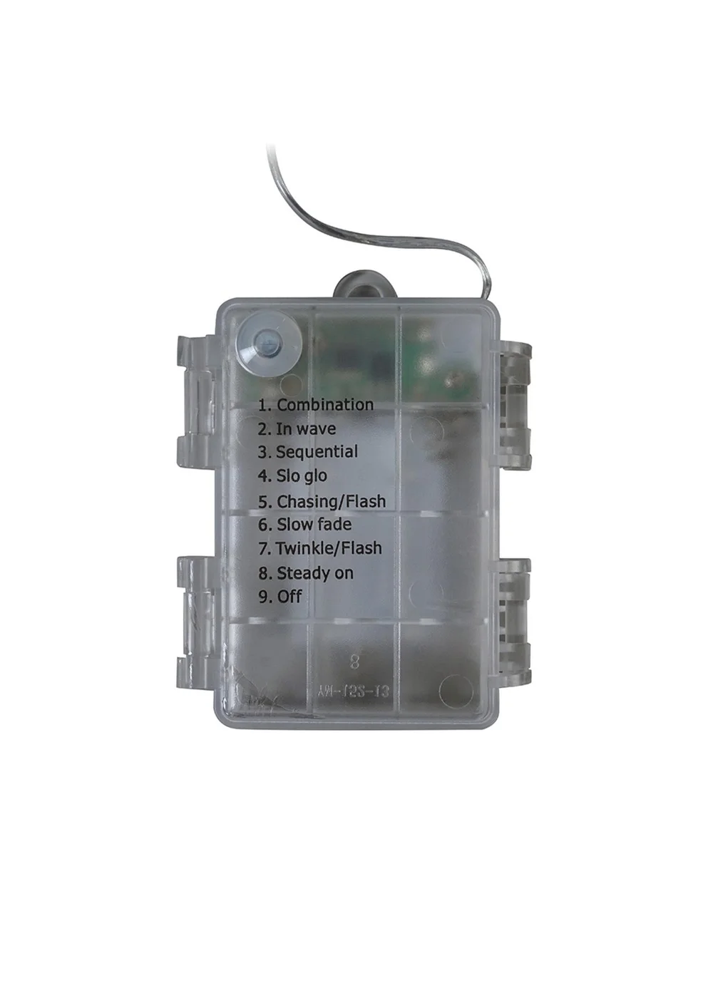 ValueLights LED 5M Multi-Coloured Battery Operated Outdoor Remote Controlled Chain Lights - One Size Image 3