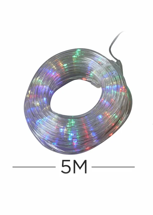 ValueLights LED 5M Multi-Coloured Battery Operated Outdoor Remote Controlled Chain Lights - One Size Image 4