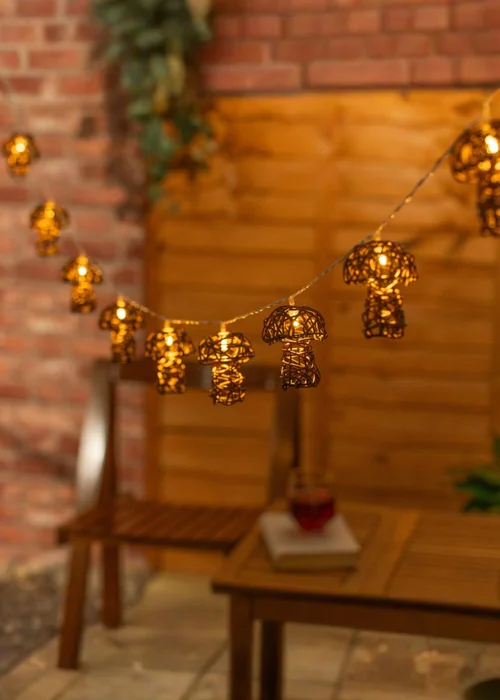 ValueLights Mushroom String Lights x 10 - One Size Image 2