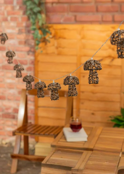 ValueLights Mushroom String Lights x 10 - One Size Image 1