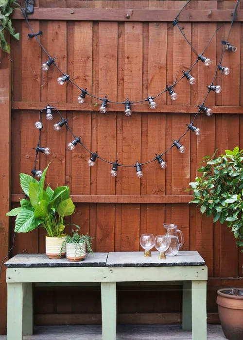 ValueLights Maritta 10 Outdoor LED Festoon Lights - One Size Image 1