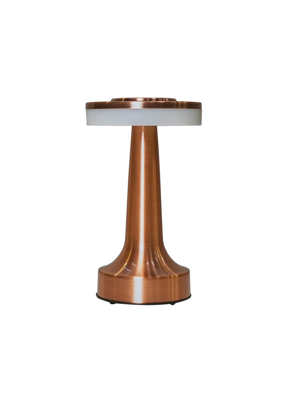 ValueLights Talence Copper Indoor/Outdoor LED Rechargeable Touch Table Lamp - One Size Image 4