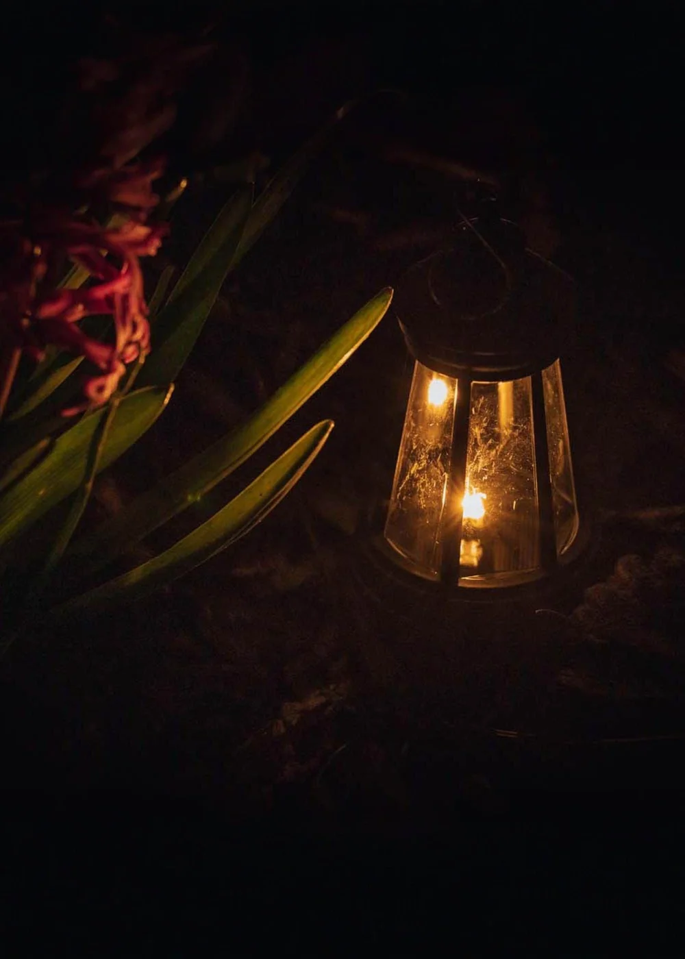 ValueLights 4 pack Black Solar Lanterns - One Size Image 2