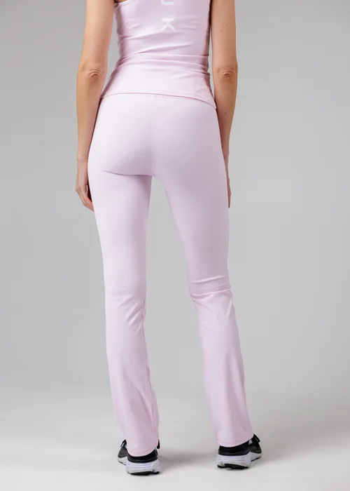 French Connection Pink Wrap Front FCUK Stretch Yoga Pant - M Image 2