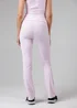 French Connection Pink Wrap Front FCUK Stretch Yoga Pant - M Image 2