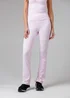 French Connection Pink Wrap Front FCUK Stretch Yoga Pant - M Image 1