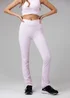 French Connection Pink Wrap Front FCUK Stretch Yoga Pant - M Image 3