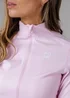 French Connection Pink Zip Up High Neck Slim Fit FCUK Sports Jacket - XS Image 3