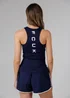 French Connection Navy FCUK Sports Racer Tank Top - XS Image 2