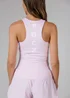 French Connection Pink FCUK Sports Racer Tank Top - L Image 2