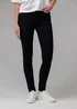 French Connection Black Cotton Blend Stretch High Rise Skinny Denim Jeans - 14 Image 1