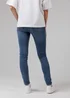 French Connection Blue Cotton Blend Stretch High Rise Skinny Denim Jeans - 16 Image 2
