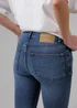 French Connection Blue Cotton Blend Stretch High Rise Skinny Denim Jeans - 16 Image 3