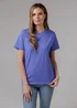 French Connection Blue 3 Pack Cotton Crew Neck Logo Short Sleeve T-Shirts - M Image 4