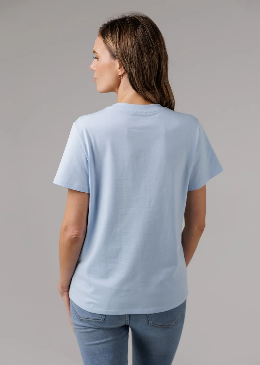 French Connection Blue 3 Pack Cotton Crew Neck Logo Short Sleeve T-Shirts - M Image 3