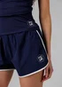 French Connection Navy Lightweight Elasticated Rib Waist FCUK Shell Shorts - L Image 5