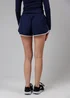 French Connection Navy Lightweight Elasticated Rib Waist FCUK Shell Shorts - L Image 2