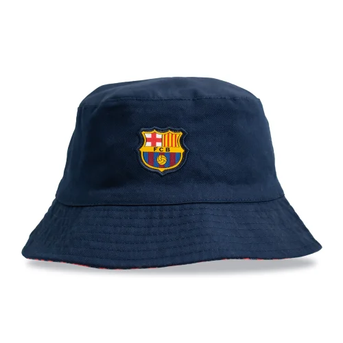 Hy-Pro FC Barcelona Reversible Bucket Hat - One Size Image 1