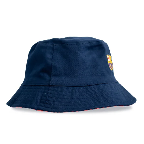Hy-Pro FC Barcelona Reversible Bucket Hat - One Size Image 3