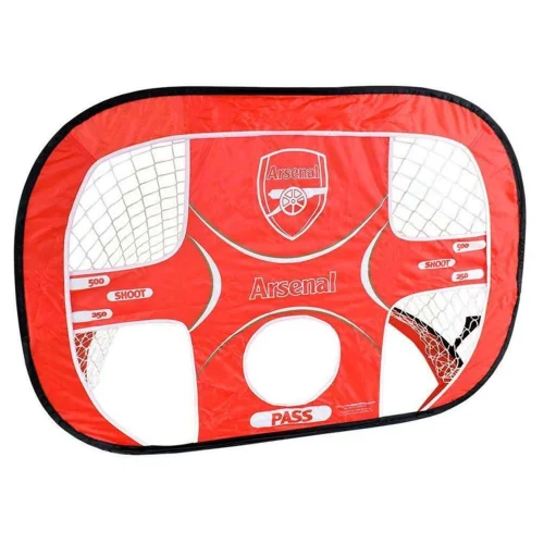 Hy-Pro Arsenal FC Red 2 In 1 Pop Up Target Goal - One Size Image 2