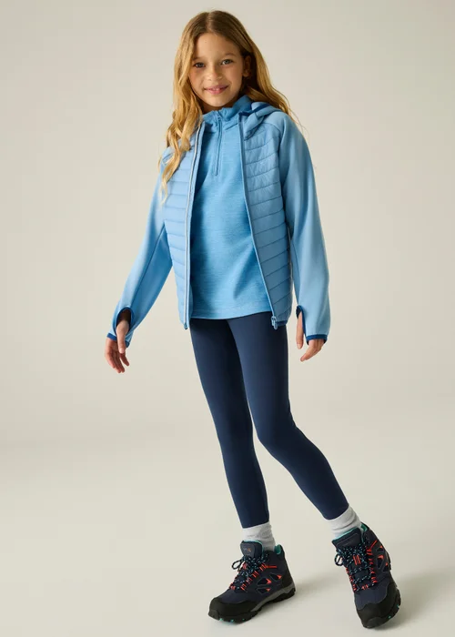 Regatta Washed Denim Andreson Hybrid Lightweight Jacket (3-13 Years) - 3-4 Yrs Image 3